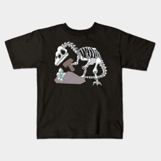 Dino Digger Kids T-Shirt